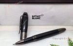 Buy Fake Mont Blanc Pen Daniel Defoe All Black Resin Rollerball Pen